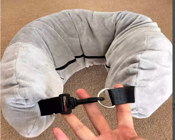 Stuffable Neck Pillow For Travel